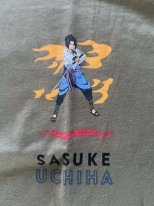 Zara Sasuke Uchiha Long Sleeve T-Shirt
