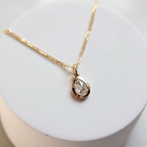 Teardrop Pendant Necklace