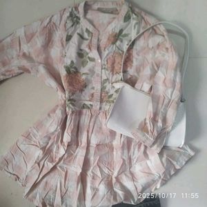 Floral Print Top/Tunic