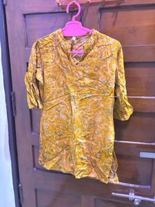 Boho Chic Printed Kurti Top