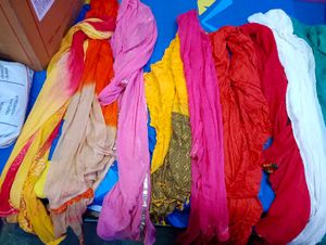 Colorful Dupatta Collection Set Of 12