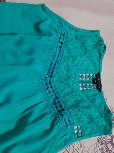 Cyan Top From The Vanca