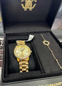 Roberto Cavalli Watch &amp; Bracelet