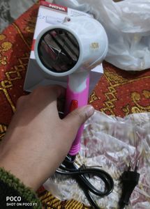 Nova NV-1290 1000W Hair Dryer/Blower (1000w, Pink), Foldable, Brand New, Box packed