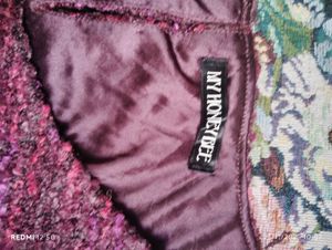Winter Vintage Pink Tweed