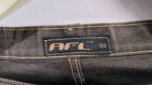AFL by FBB - Men&#39;s Straight Fit Jeans (32, Brown)