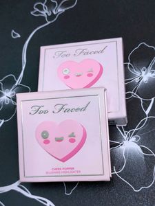 Original Too Faced Blush And Highlighter