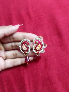 Pink Paisley Drop Earrings 😍💕