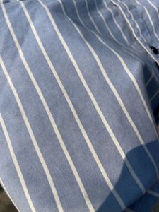 Striped Blue Casual Shirt