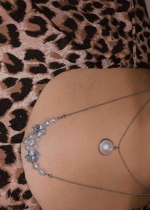 Pearl &amp; Zircon Stone StuddedDouble-layered Pendant