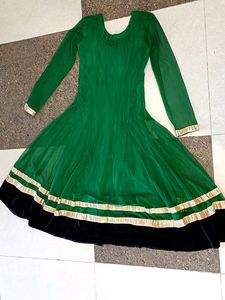 Green Anarkali 💚