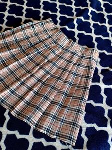 Plaid Mini Skirt