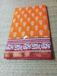 Combo Pack Of 2 Cotton saree Without Blouse