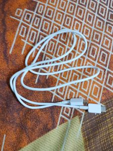 White USB-C type Cable