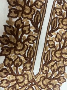 Unstitched Kashmiri Embroidered Salwar Kameez