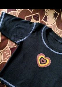 Black Heart Print