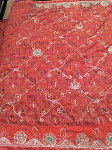 Vintage Aari Tari Saree Gujarati Gharchola