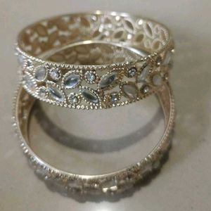 Elegant Gold-Tone Bangles