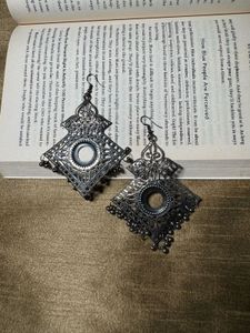 Oxidised Earrings