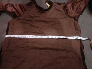 beautiful stylish mirror work kurti bottom set