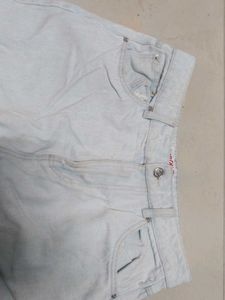 Ripped Wide Leg Jeans