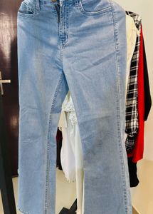 Light Wash Denim Jeans