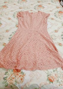 Peach Colour Dress