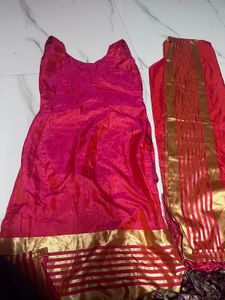 Pink Dress Material