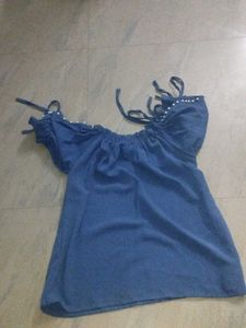 Off Shoulder Crop Top