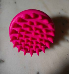 Pink Scalp Massager