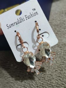 Sparkling Crystal Drop Earrings