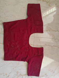 Maroon Blouse