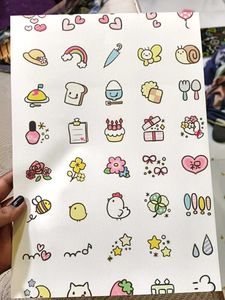 Kawaii Sticker Sheet