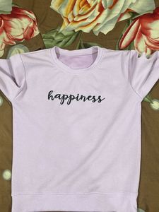 Lilac Happiness Sweatshirt