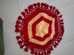 Woollen Flowerpot Mat