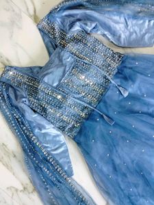 Wedding Gown Engagement Party Wear Festive