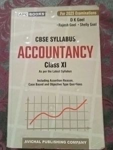 Accountancy Class XI - CBSE Syllabus
