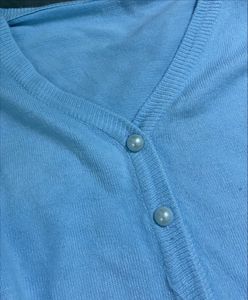Blue Knit Cardigan