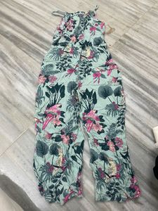 Floral Print Jumpsuit