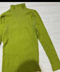 Green Full Sleeves Top