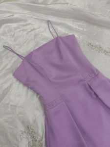Lilac Midi Dress