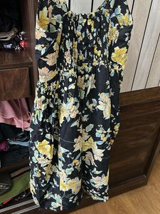 Floral Button-Down Dress