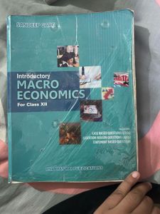 Indian  And Macro Economics Class 12 CBSE