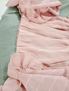 Pink Ruffle Off-Shoulder Top