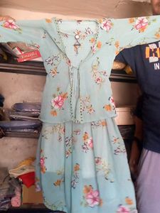 A LINE MEEDY DRESS FOR GIRLS