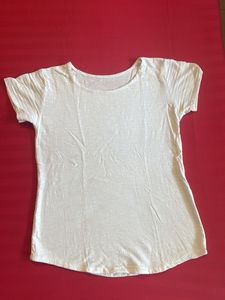 White Short Sleeve Tee