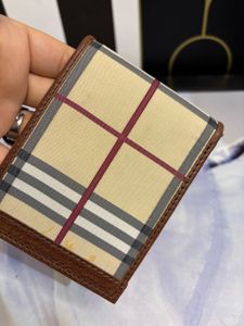 Burberry Check Bi-fold Wallet