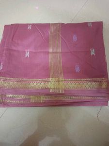 Mauve Butterfly Detail Saree