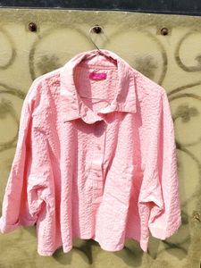 Crimple Fabric Xl Shirt Baggy