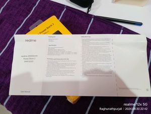 Realme Power Bank 2, 20000 Mah.